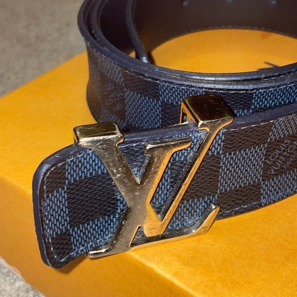 Louis Vuitton Black Demier Cobalt Belt - Picture 2 of 6